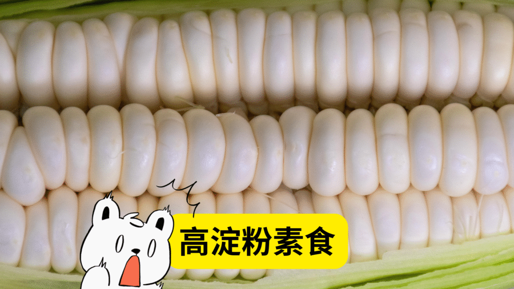 糖尿病应该注意的高淀粉素食